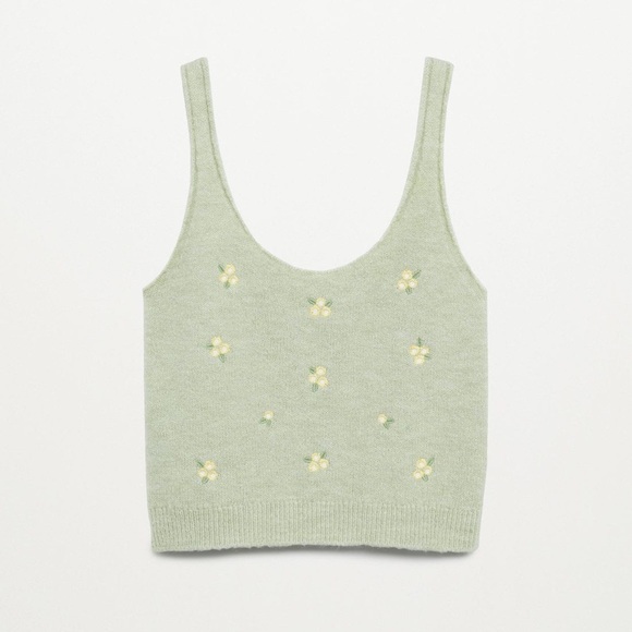 Mango Embroidered Floral Top - Picture 2 of 4